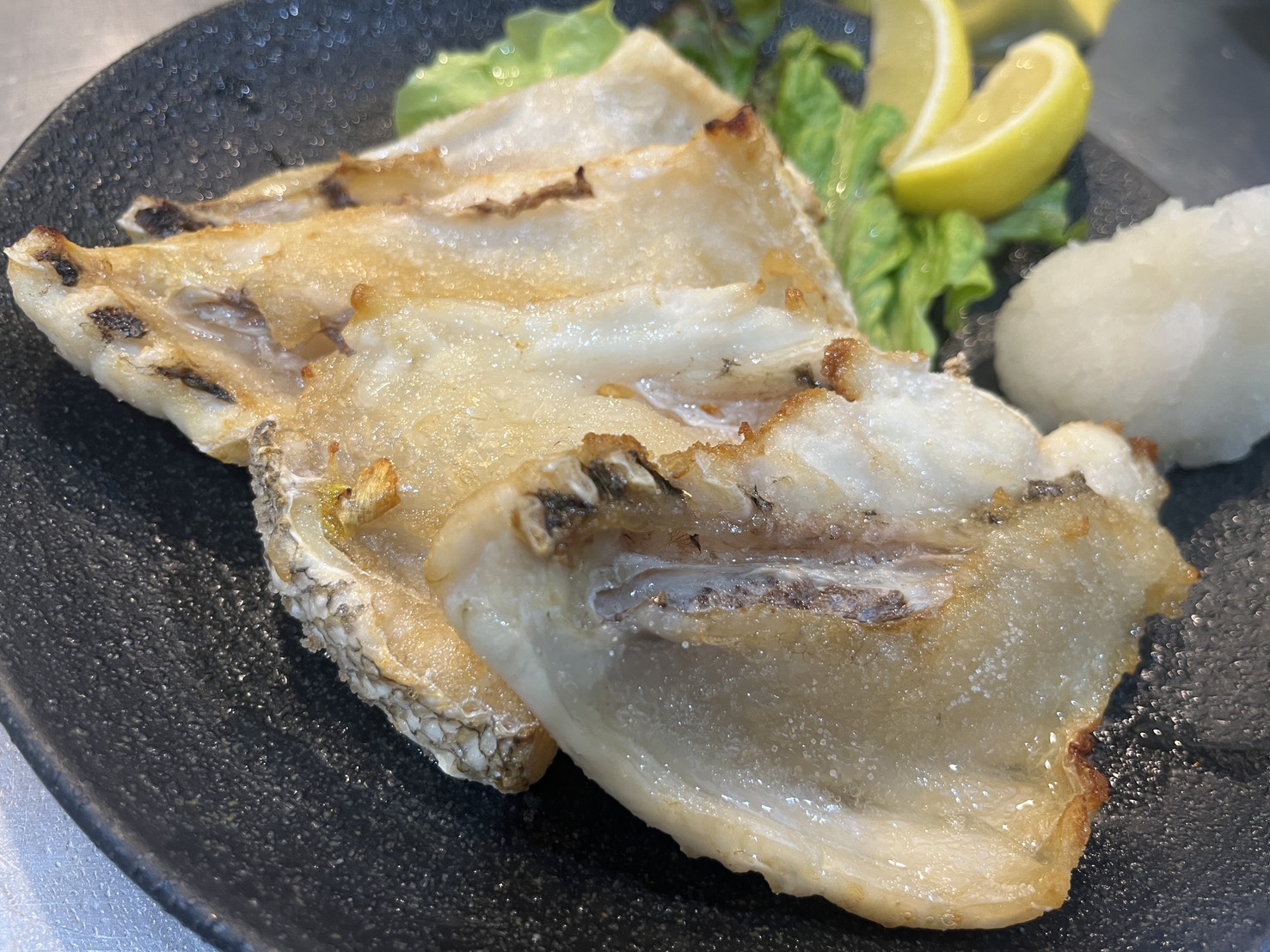 地魚の塩焼き