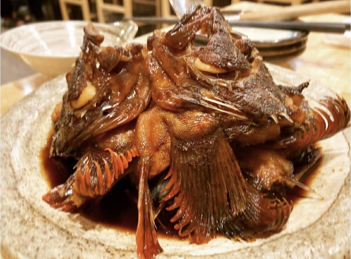 地魚の煮付け